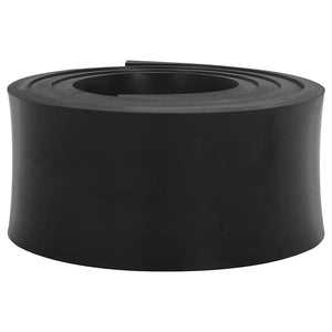 Vidaxl rubberen rand voor sneeuwploeg 300x15x2 cm zwart
