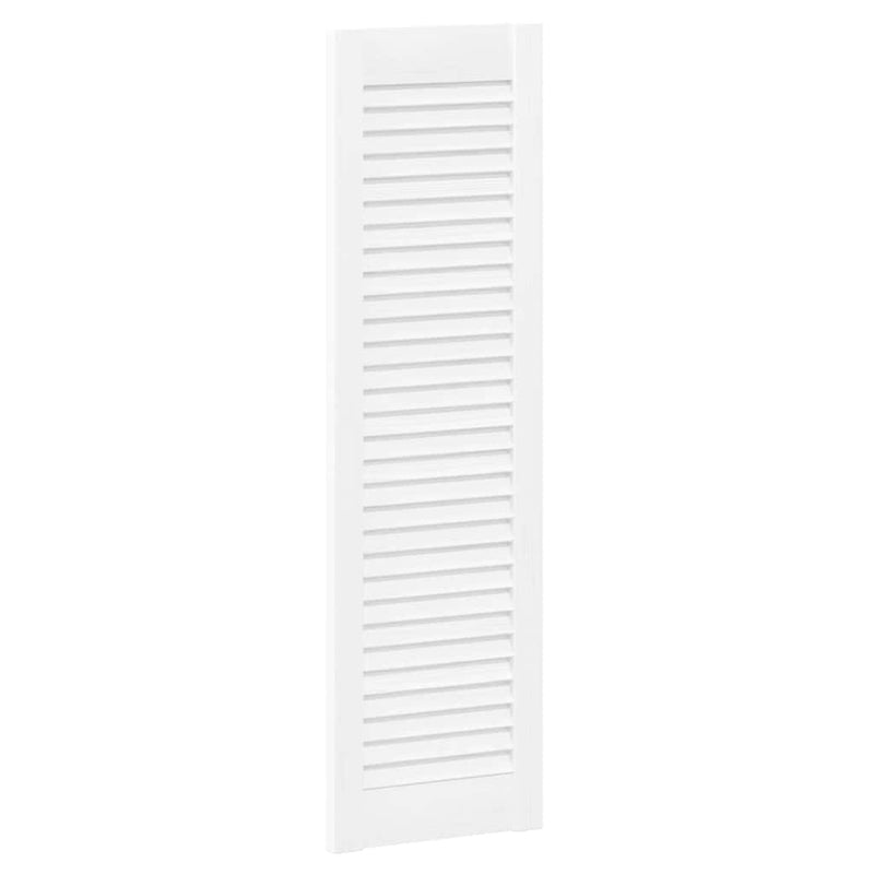 Afbeelding laden in galerijviewer, Vidaxl kastdeur louvre design 99x29,5 cm wit

