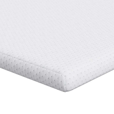Vidaxl matrastopper wit 120 x 200 cm jacquard stof