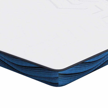 Vidaxl matrastopper wit 90 x 190 cm jacquard stof