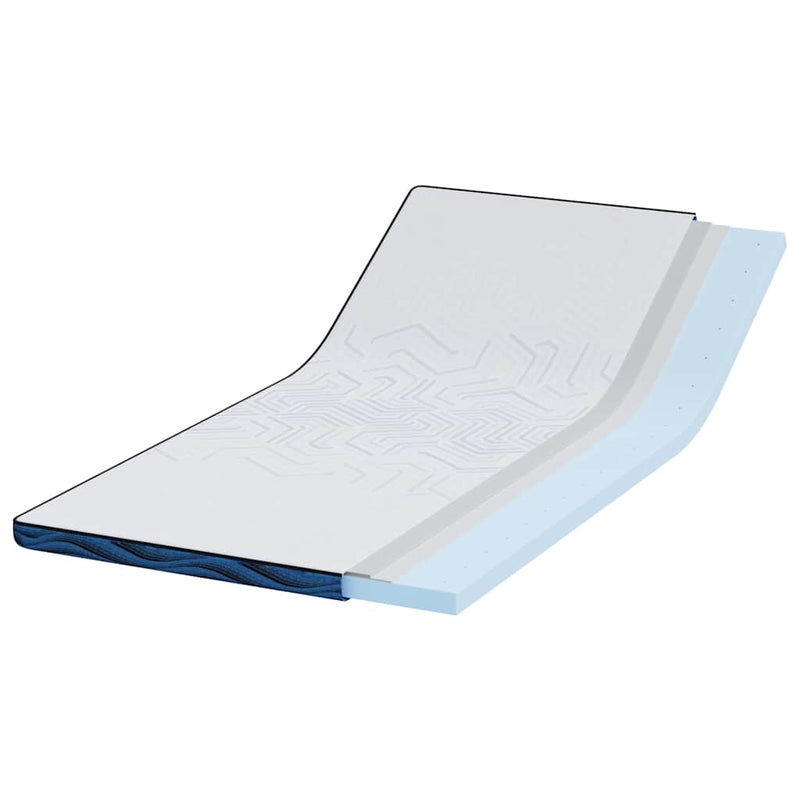 ギャラリービューアに画像をロードする, Vidaxl matrastopper wit 100 x 200 cm jacquard stof
