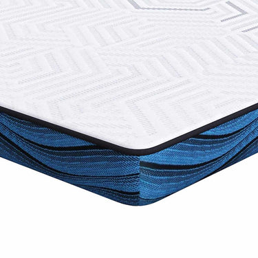 Vidaxl matrastopper wit 80 x 200 cm jacquard stof