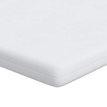 Vidaxl matrastopper wit 160 x 200 cm jacquard stof