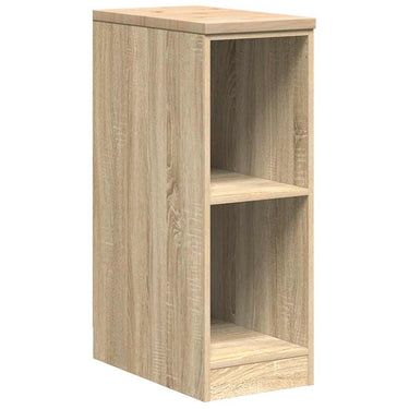 Vidaxl garagekast 30x51x85 cm massief grenenhout sonoma eikenkleurig