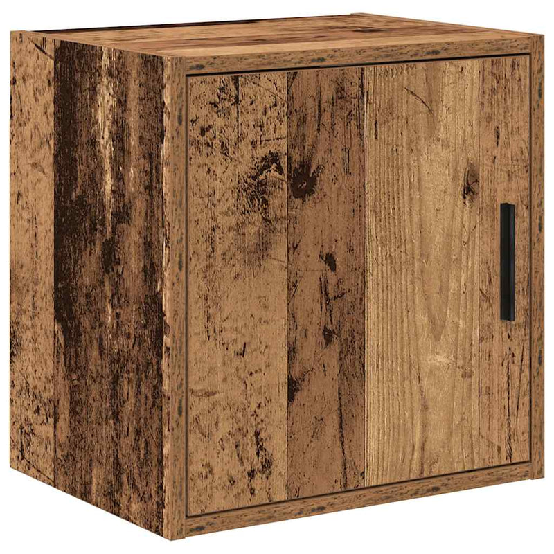 Afbeelding laden in galerijviewer, Vidaxl garage wandkast bewerkt hout oud hout
