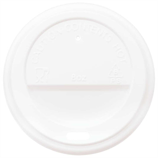 Vidaxl papieren koffiekopjes met deksel 1000 st 8oz 200 ml