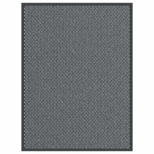 Vidaxl deurmat 90x120 cm antracietkleurig