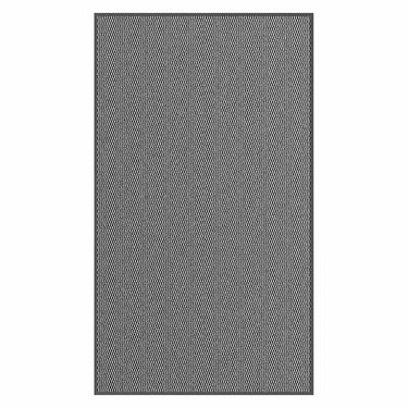 Vidaxl deurmat 115x200 cm antracietkleurig