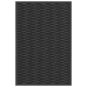 Vidaxl deurmat 60x90 cm zwart