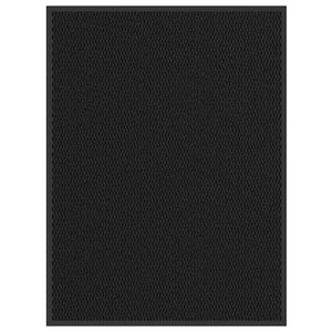 Vidaxl deurmat 80x120 cm zwart