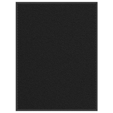 Vidaxl deurmat 80x120 cm zwart