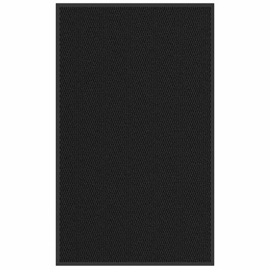 Vidaxl deurmat 90x150 cm zwart