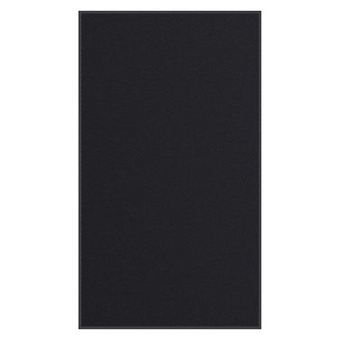 Vidaxl deurmat 115x200 cm zwart