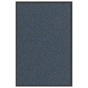 Vidaxl deurmat 60x90 cm blauw