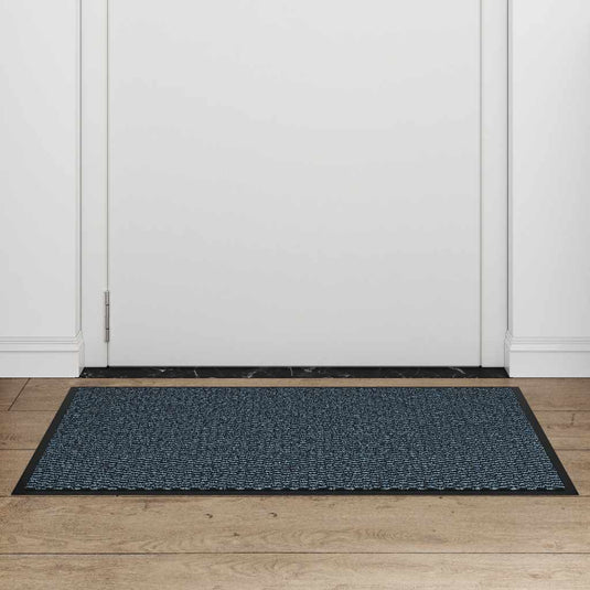 Vidaxl deurmat 60x90 cm blauw