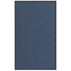 Vidaxl deurmat 90x150 cm blauw