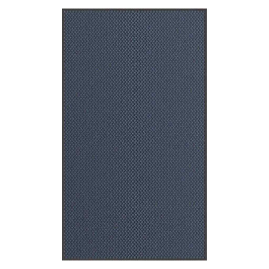 Vidaxl deurmat 115x200 cm blauw