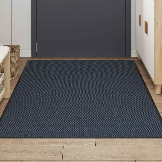 Vidaxl deurmat 115x200 cm blauw