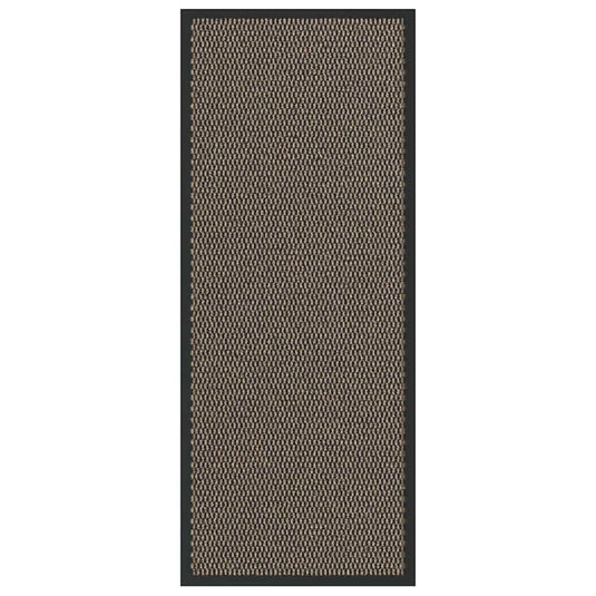 Vidaxl deurmat 60x150 cm bruin