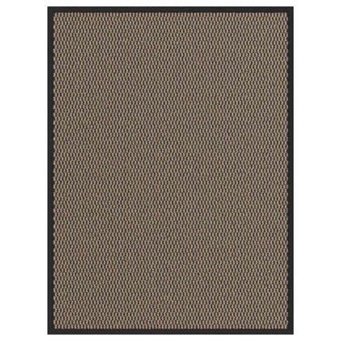 Vidaxl deurmat 90x120 cm bruin