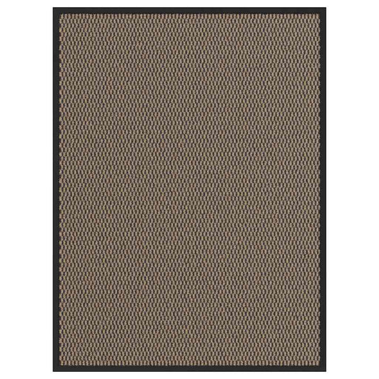 Vidaxl deurmat 90x120 cm bruin