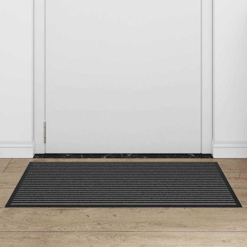 ギャラリービューアに画像をロードする, Vidaxl deurmat zwart 60 x 90 cm polypropyleen
