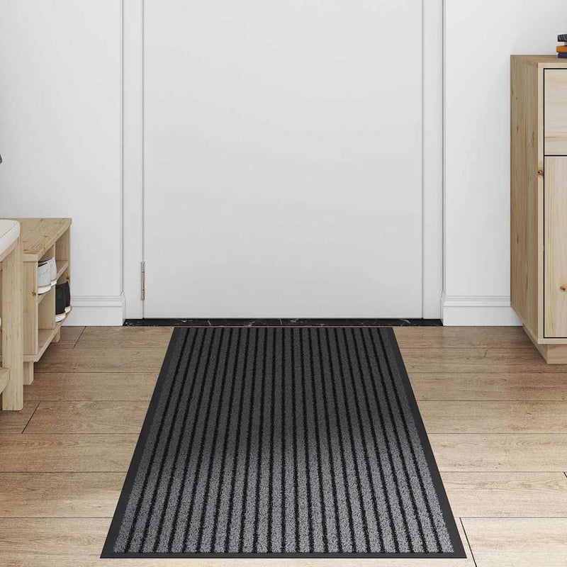 Chargez l'image dans la visionneuse de la galerie, Vidaxl deurmat zwart 60 x 180 cm polypropyleen
