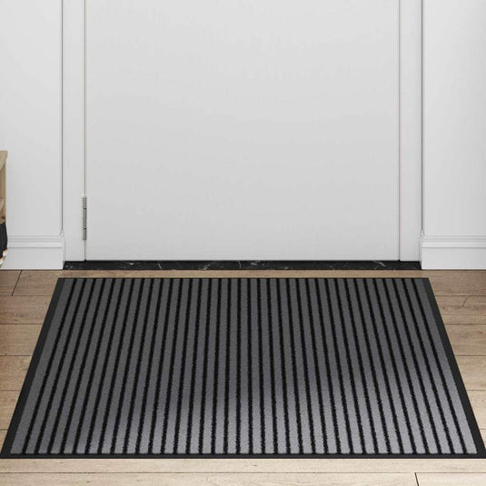 Vidaxl deurmat zwart 80 x 120 cm polypropyleen