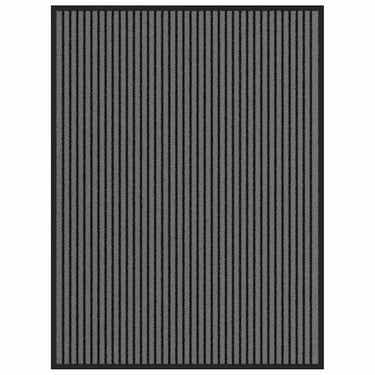 Vidaxl deurmat zwart 80 x 120 cm polypropyleen