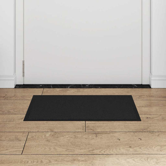 Vidaxl deurmat 40x60 cm zwart