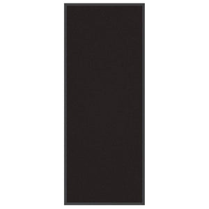 Vidaxl deurmat 60x150 cm zwart