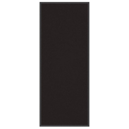 Vidaxl deurmat 60x150 cm zwart
