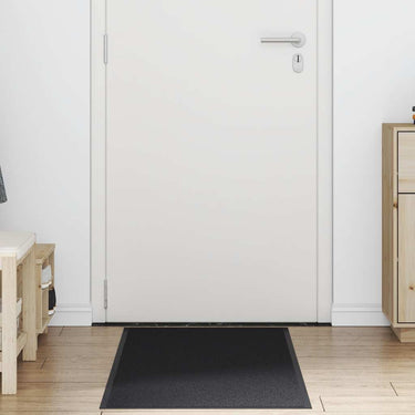 Vidaxl deurmat 60x180 cm zwart