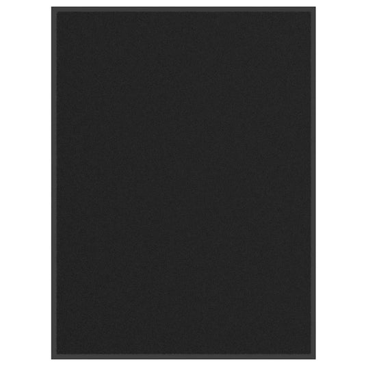 Vidaxl deurmat 80x120 cm zwart