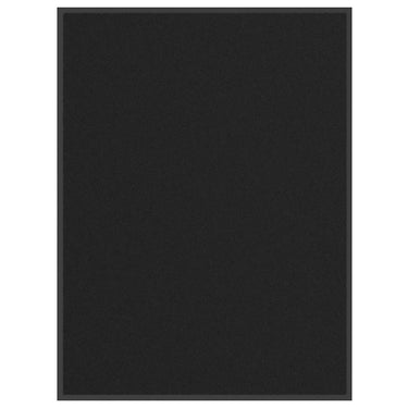 Vidaxl deurmat 80x120 cm zwart