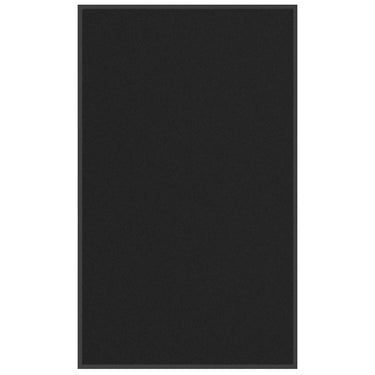 Vidaxl deurmat 90x150 cm zwart