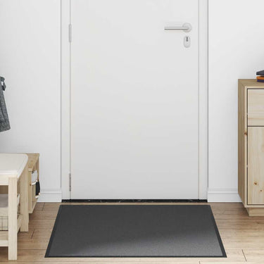 Vidaxl deurmat 90x120 cm antracietkleurig