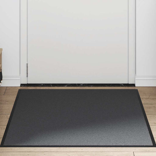 Vidaxl deurmat 90x150 cm antracietkleurig