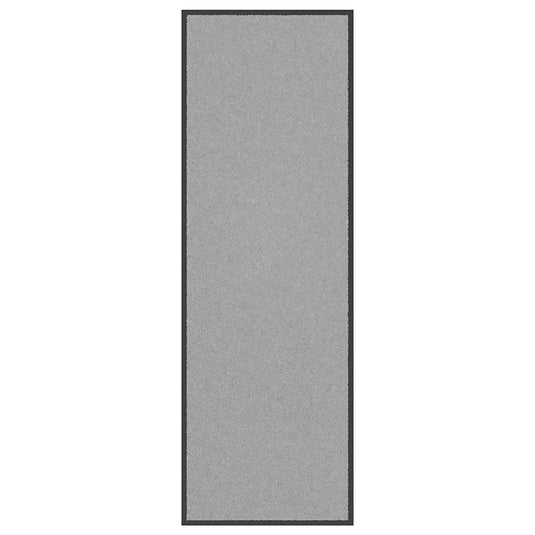 Vidaxl deurmat 60x180 cm grijs