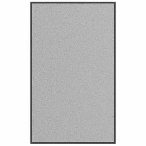 Vidaxl deurmat 90x150 cm grijs
