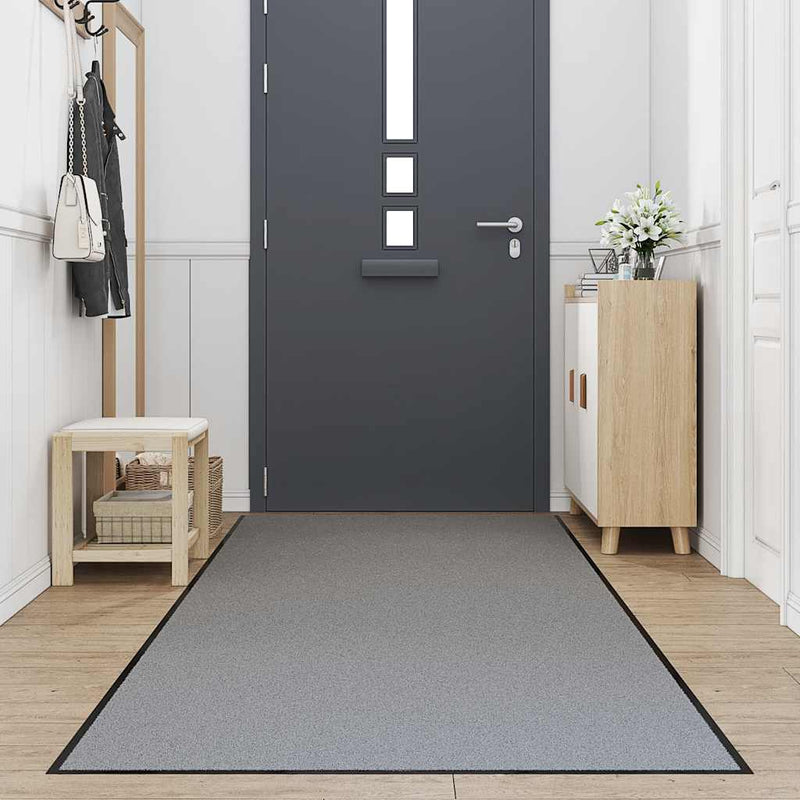 Afbeelding laden in galerijviewer, Vidaxl deurmat 115x400 cm grijs
