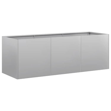 Vidaxl plantenbak 120x40x40 cm gegalvaniseerd staal