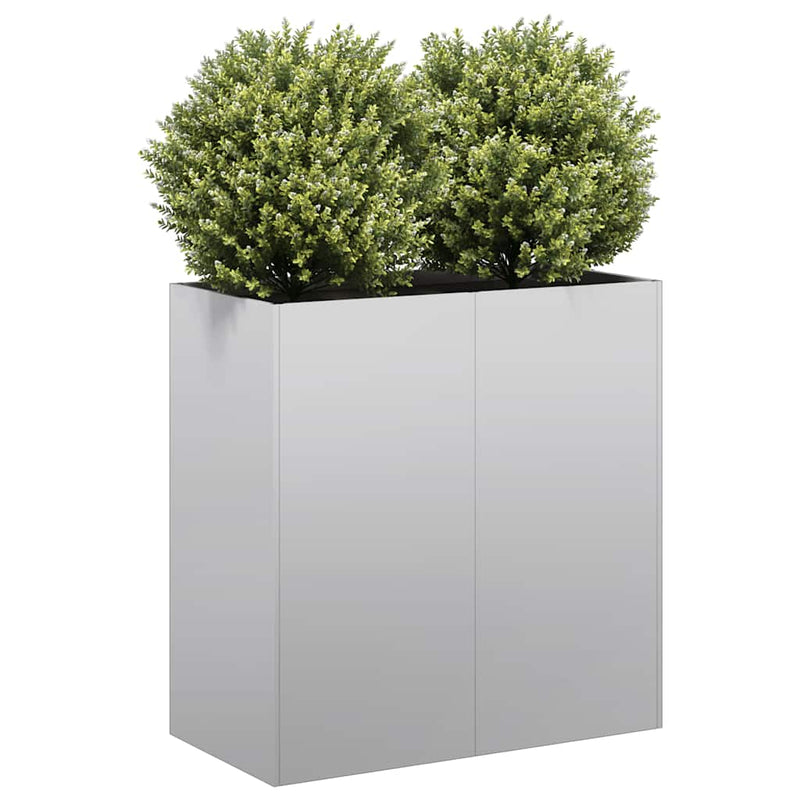 ギャラリービューアに画像をロードする, Vidaxl plantenbak 80x40x80 cm gegalvaniseerd staal
