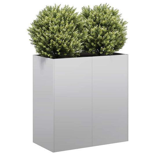 Vidaxl plantenbak 80x40x80 cm gegalvaniseerd staal