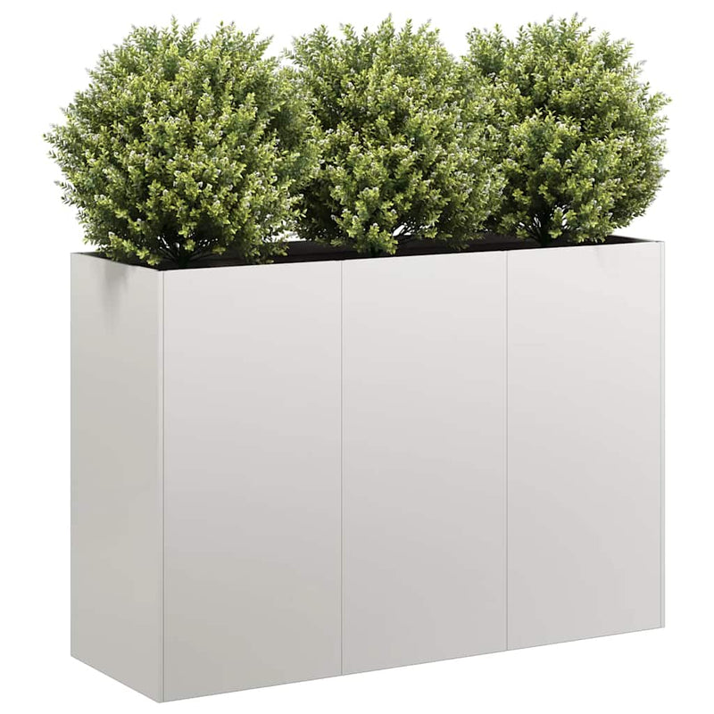 ギャラリービューアに画像をロードする, Vidaxl plantenbak 120x40x80 cm roestvrij staal
