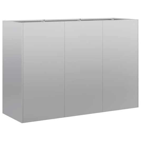 Vidaxl plantenbak 120x40x80 cm gegalvaniseerd staal