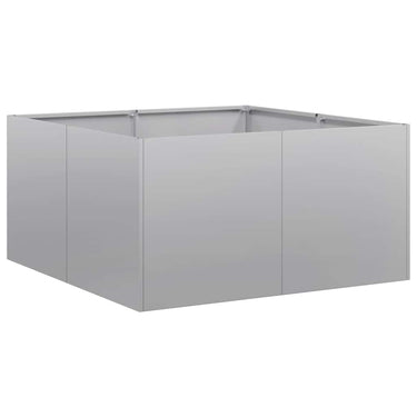 Vidaxl plantenbak 80x80x40 cm gegalvaniseerd staal