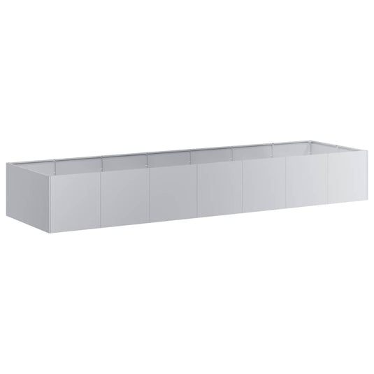 Vidaxl plantenbak 280x80x40 cm gegalvaniseerd staal