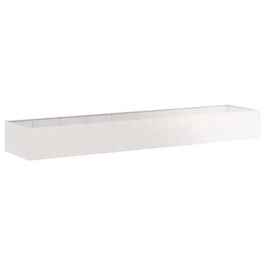 Vidaxl plantenbak 360x80x40 cm roestvrij staal