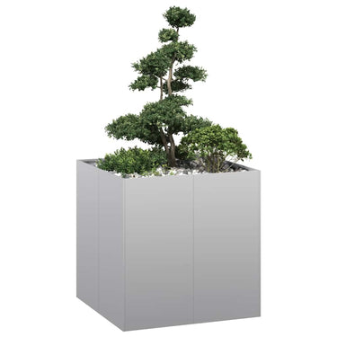 Vidaxl plantenbak 80x80x80 cm gegalvaniseerd staal